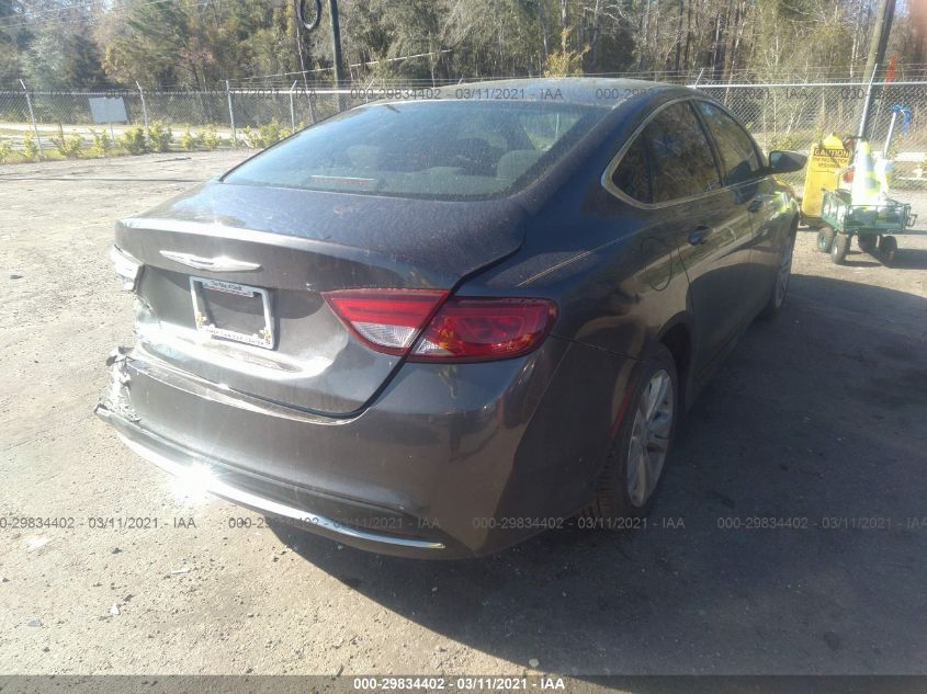 1C3CCCAB3FN713237 2015 Chrysler 200 Limited