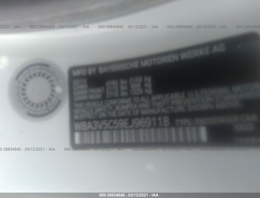 WBA3V5C59EJ969118