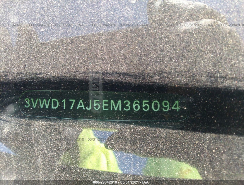 3VWD17AJ5EM365094
