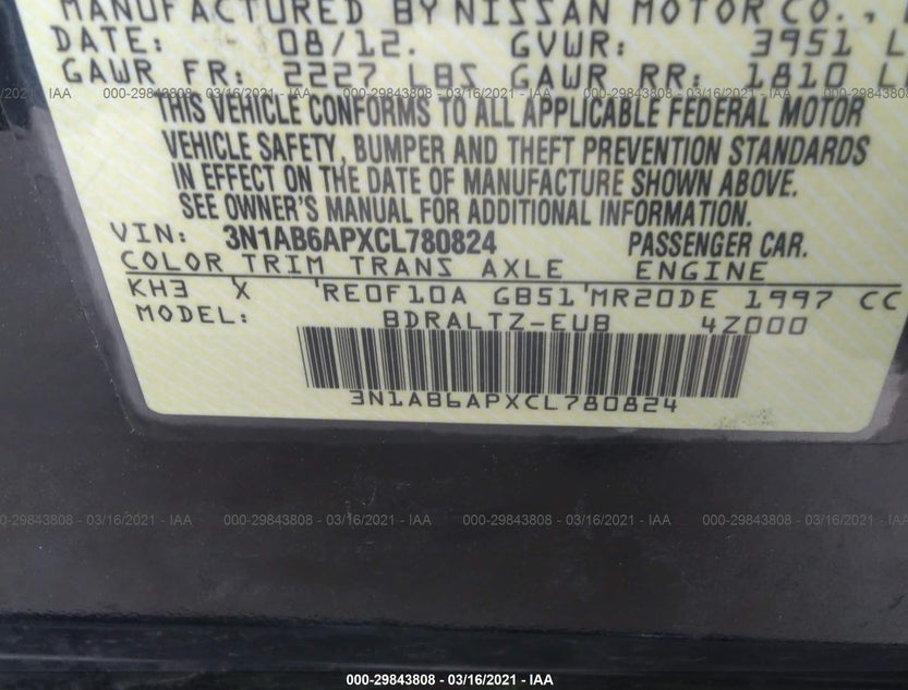 3N1AB6APXCL780824