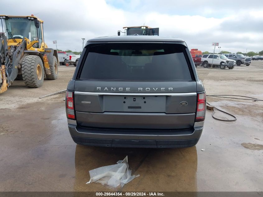 2014 Land Rover Range Rover 5.0L V8 Supercharged/5.0L V8 Supercharged Ebony Edition VIN: SALGS2TF8EA156169 Lot: 29844354