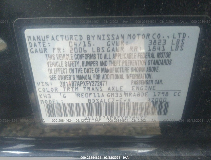 3N1AB7APXFY272477