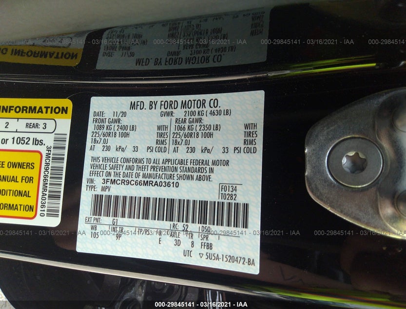 3FMCR9C66MRA03610