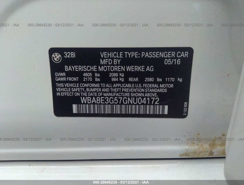 WBA8E3G57GNU04172