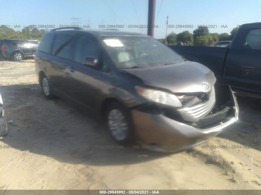 2012 Toyota Sienna Xle V6 8 Passenger VIN: 5TDYK3DC5CS229133 Lot: 40627509