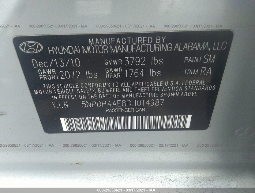 5NPDH4AE8BH014987