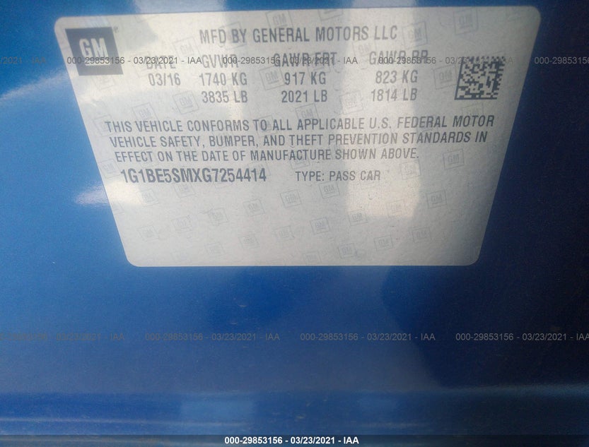 1G1BE5SMXG7254414