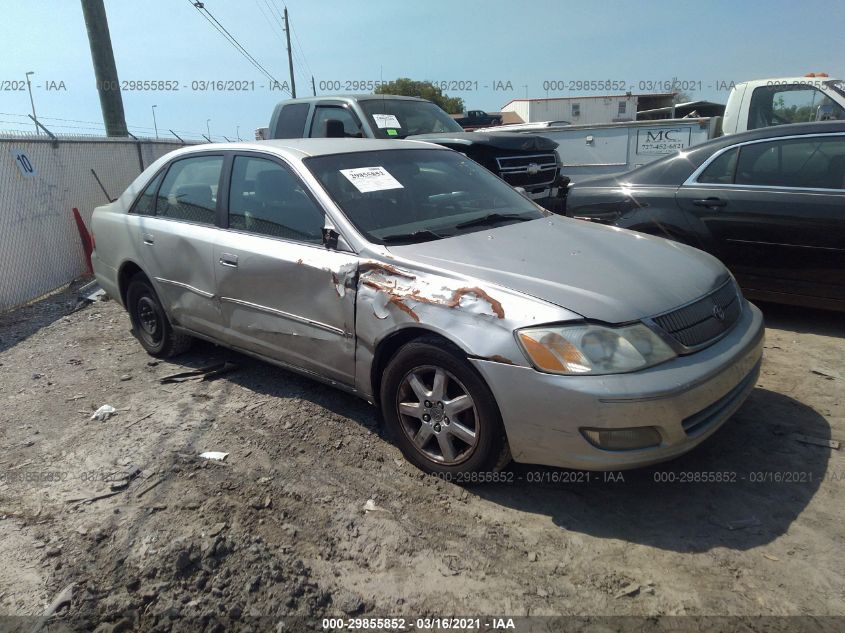 2001 Toyota Avalon Xls W/Bucket Seats VIN: 4T1BF28B71U162206 Lot: 29855852