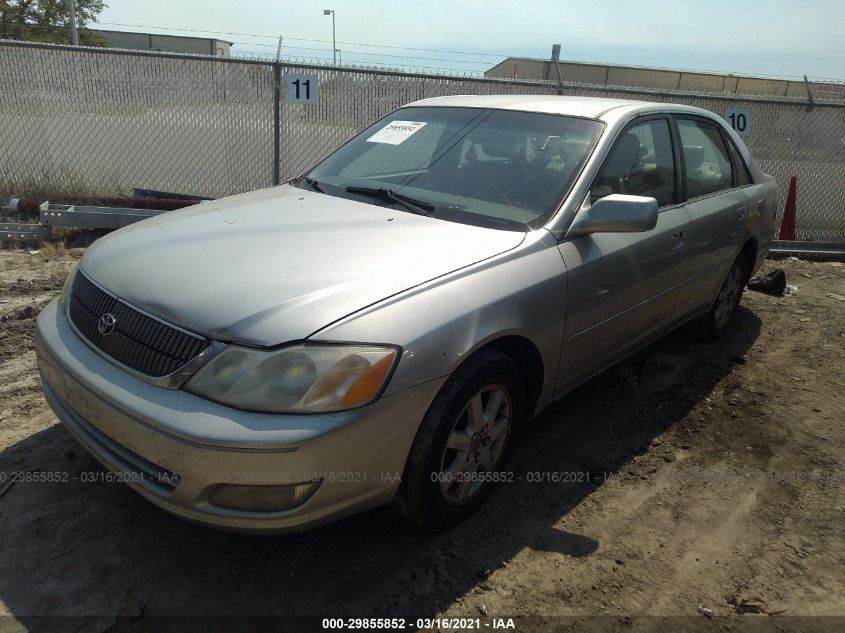 4T1BF28B71U162206 2001 Toyota Avalon Xls W/Bucket Seats