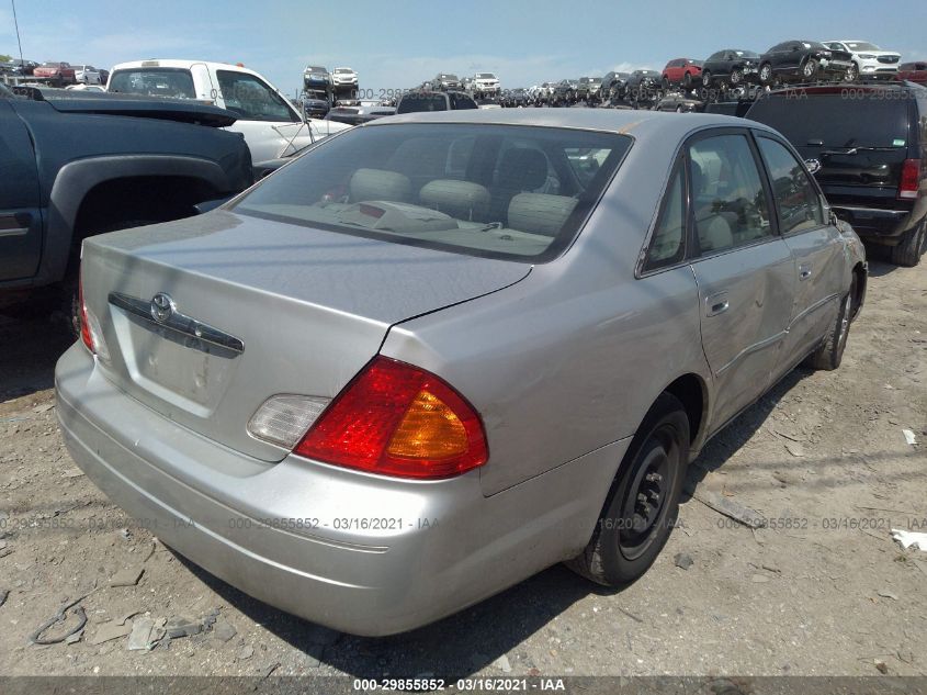 2001 Toyota Avalon Xls W/Bucket Seats VIN: 4T1BF28B71U162206 Lot: 29855852