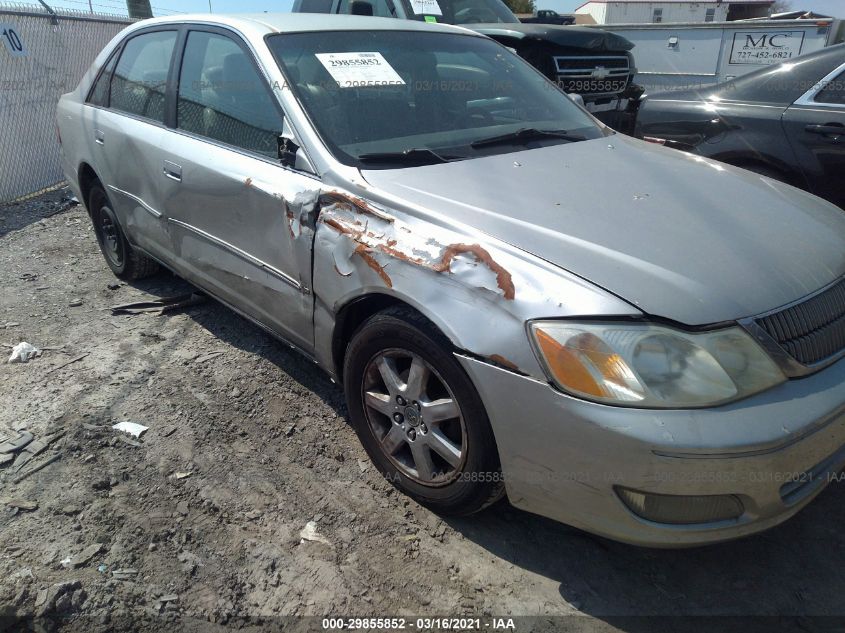 4T1BF28B71U162206 2001 Toyota Avalon Xls W/Bucket Seats