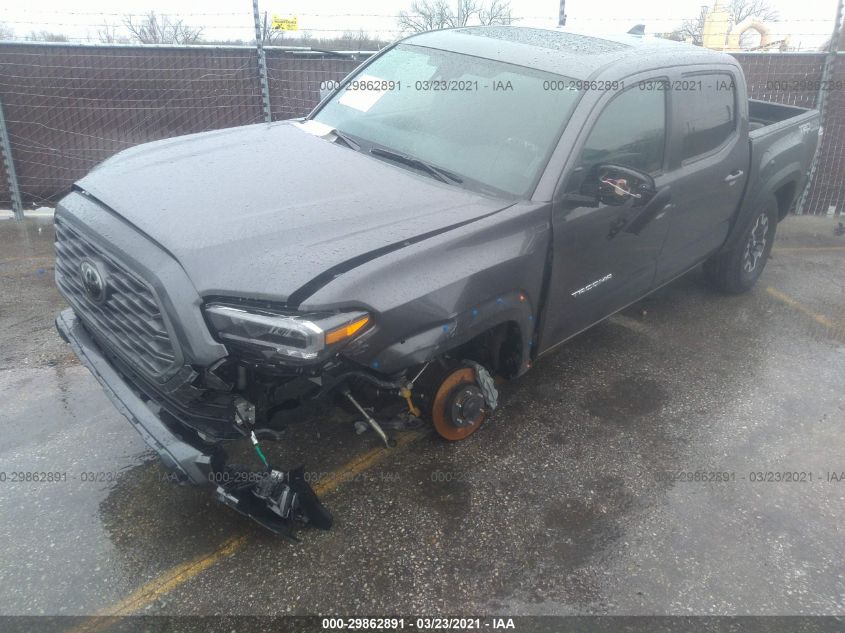 2020 Toyota Tacoma Trd Off-Road VIN: 5TFCZ5AN4LX240724 Lot: 29862891