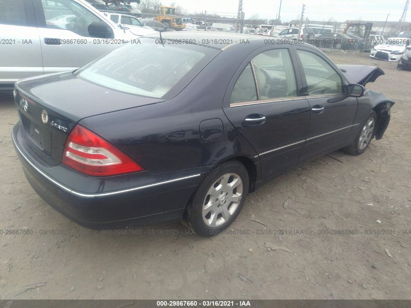 2005 Mercedes-Benz C 240 Luxury 4Matic VIN: WDBRF81JX5F689303 Lot: 29867660