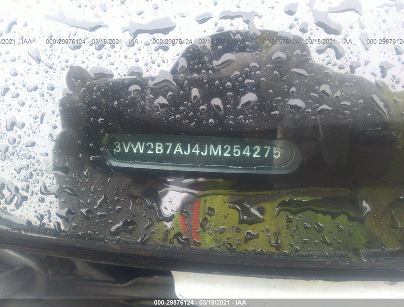3VW2B7AJ4JM254275