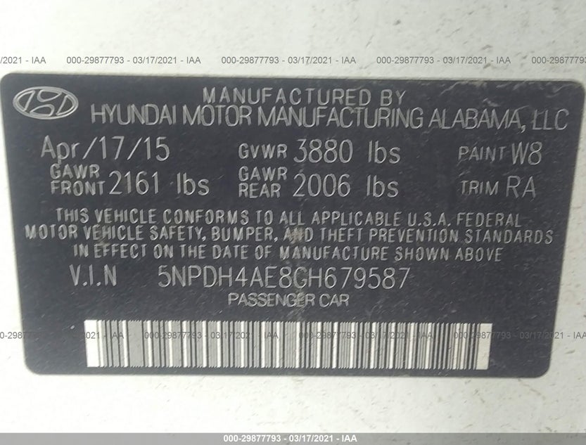5NPDH4AE8GH679587