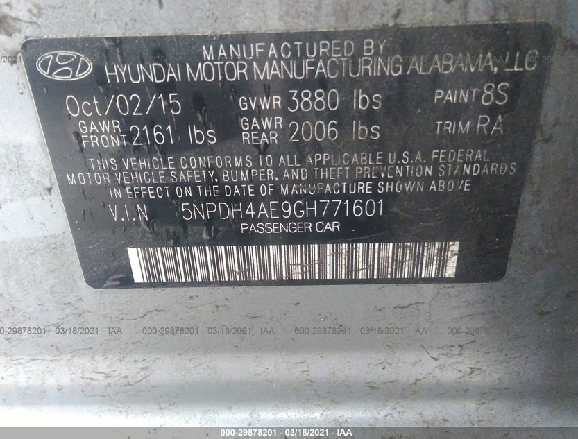 5NPDH4AE9GH771601