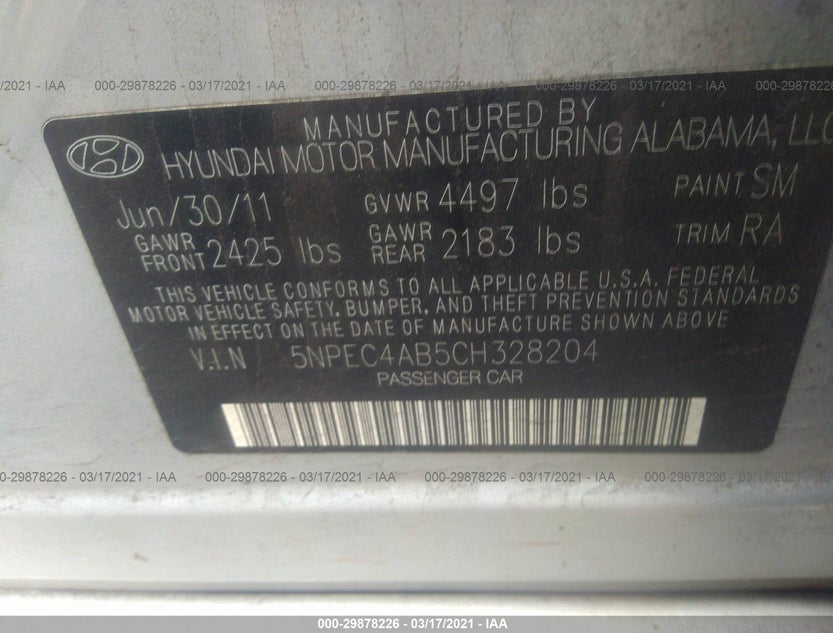 5NPEC4AB5CH328204