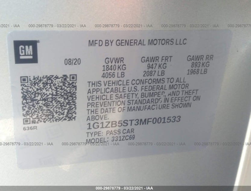 1G1ZB5ST3MF001533
