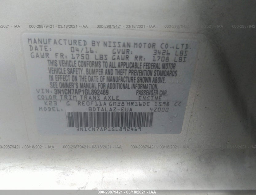 3N1CN7AP1GL892469