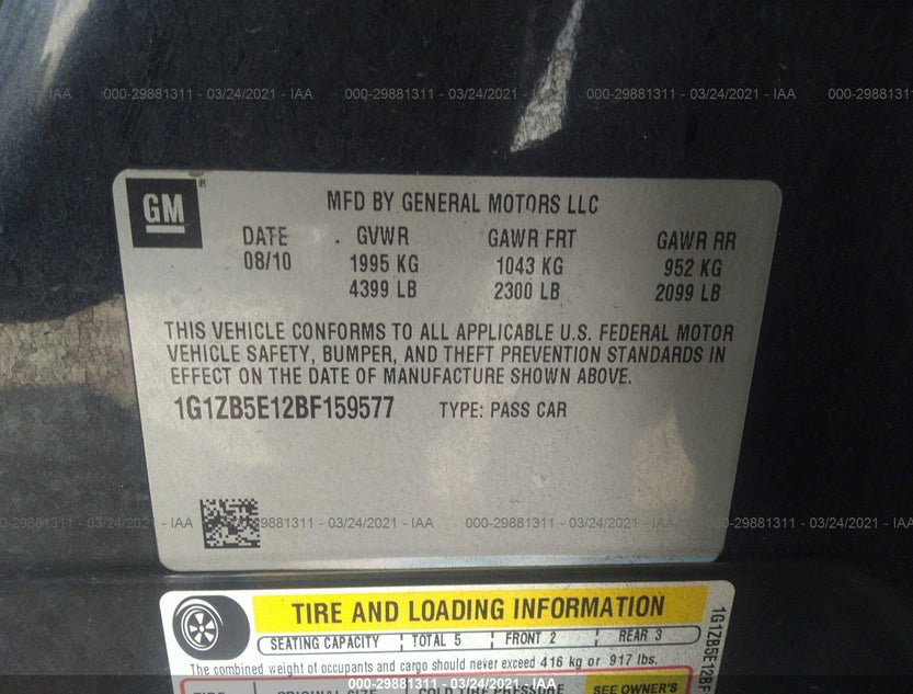 1G1ZB5E12BF159577