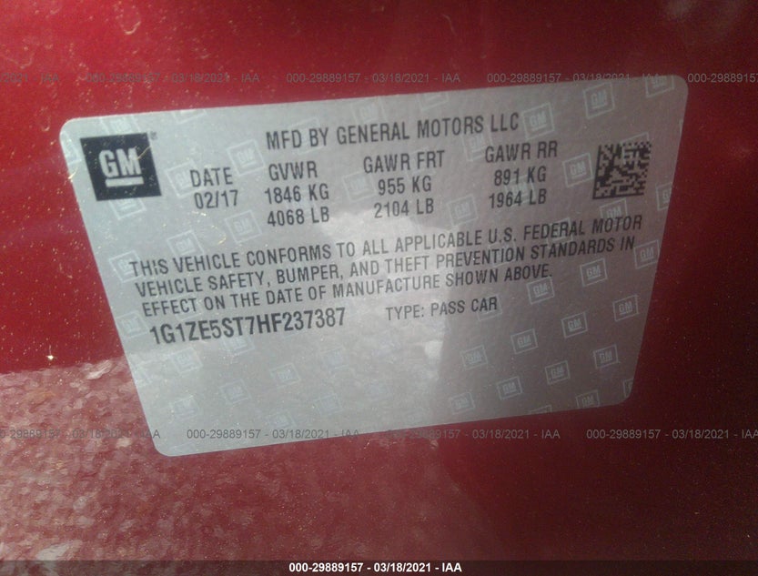 1G1ZE5ST7HF237387
