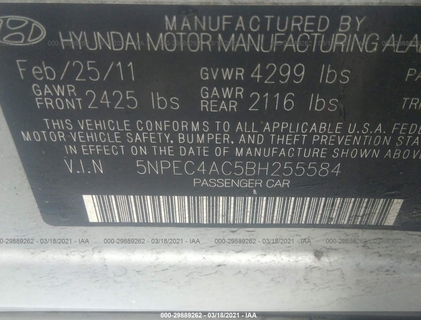 5NPEC4AC5BH255584