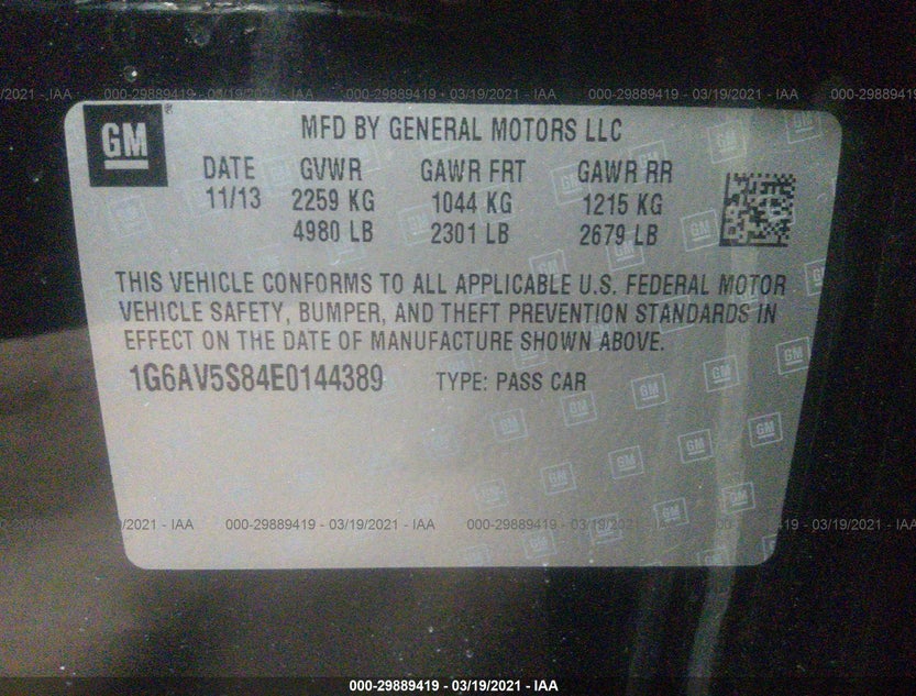 1G6AV5S84E0144389
