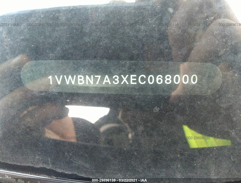 1VWBN7A3XEC068000