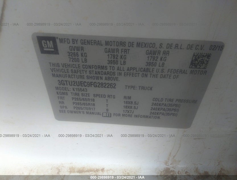 3GTU2UEC9FG282262