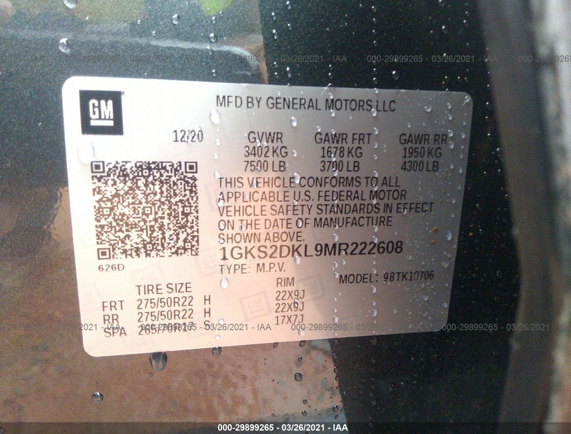 1GKS2DKL9MR222608
