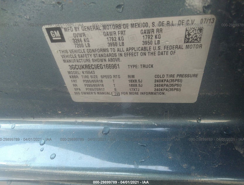 3GCUKREC9EG166961