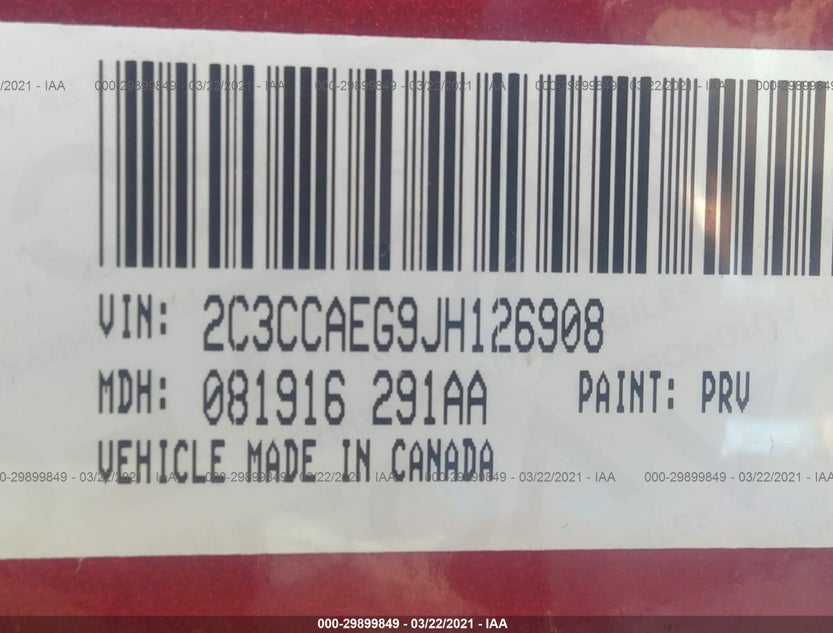 2C3CCAEG9JH126908