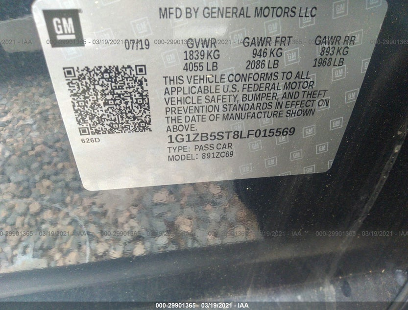 1G1ZB5ST8LF015569