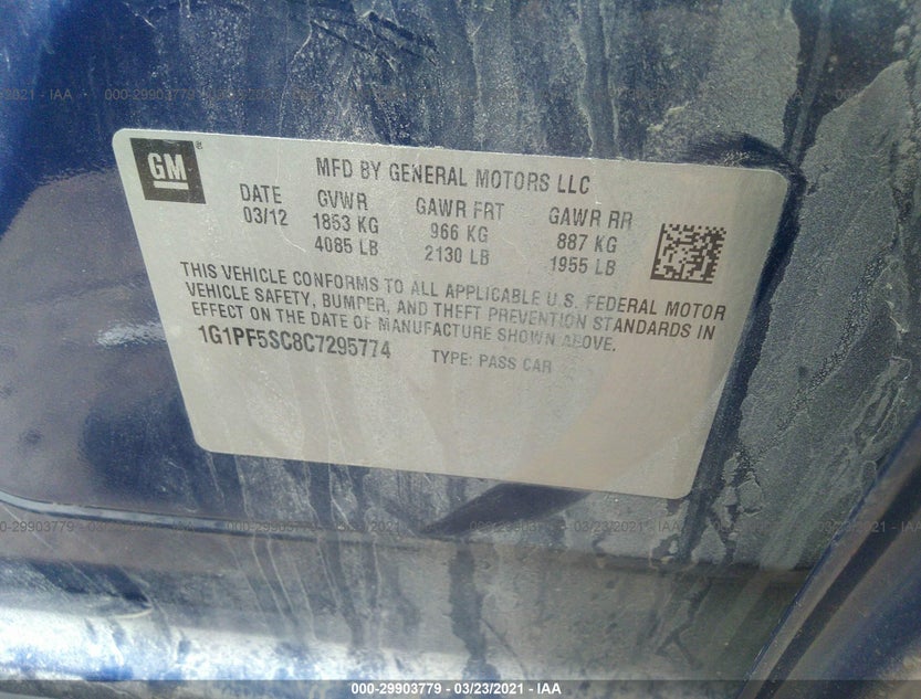1G1PF5SC8C7295774