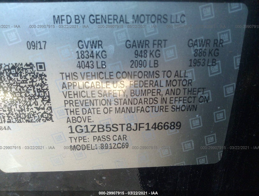1G1ZB5ST8JF146689