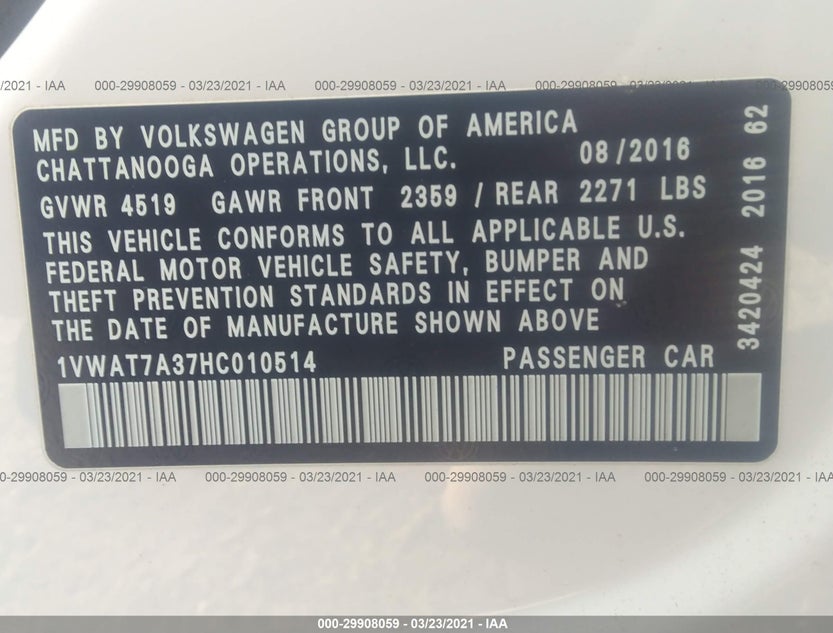 1VWAT7A37HC010514
