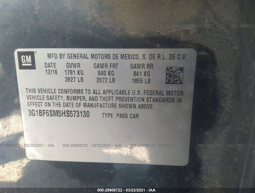 3G1BF6SM5HS573130