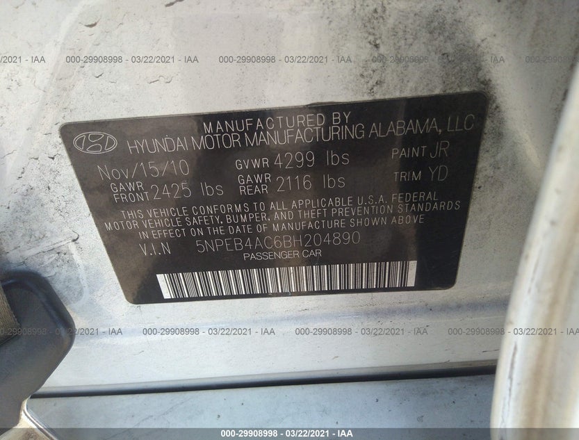 5NPEB4AC6BH204890
