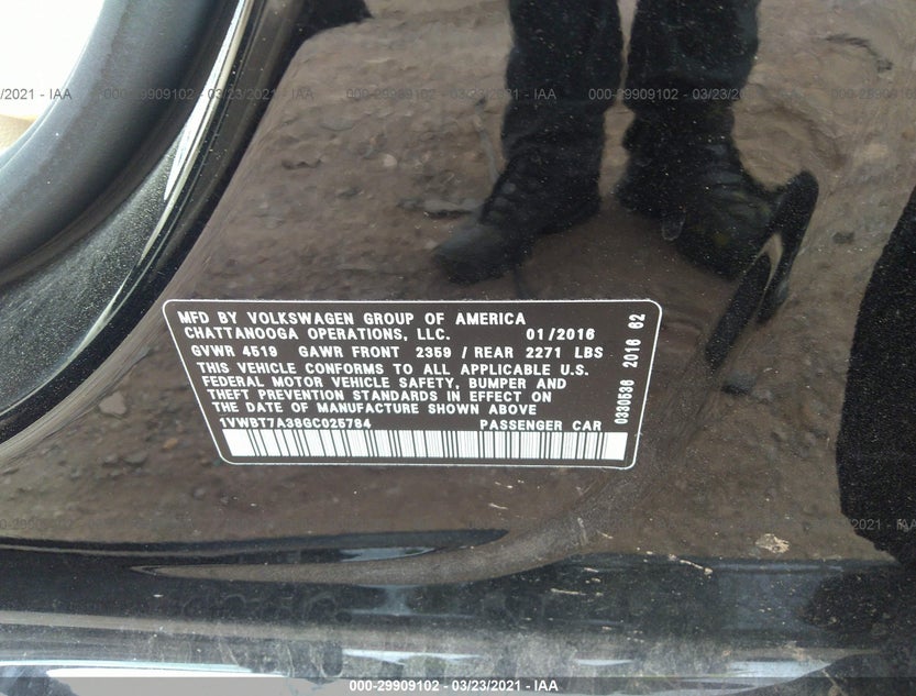 1VWBT7A38GC025784