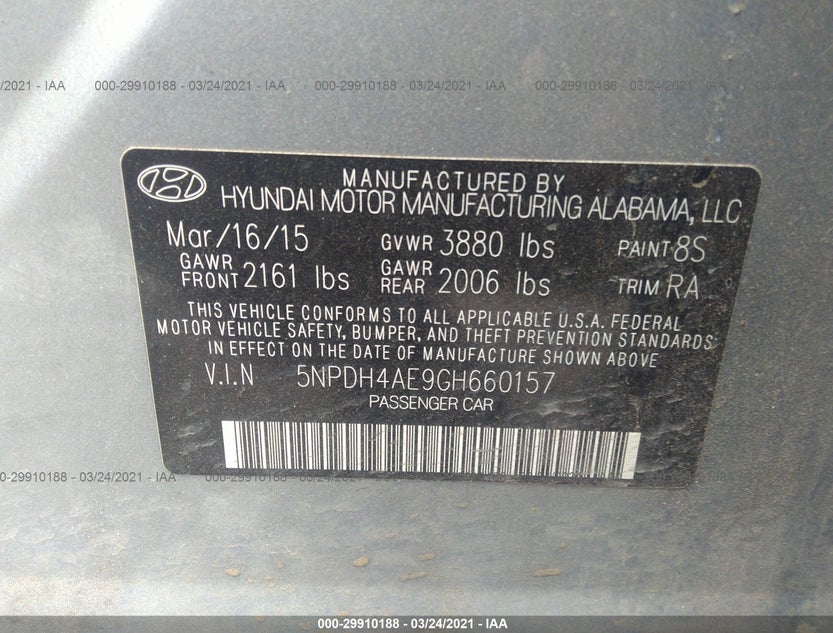 5NPDH4AE9GH660157