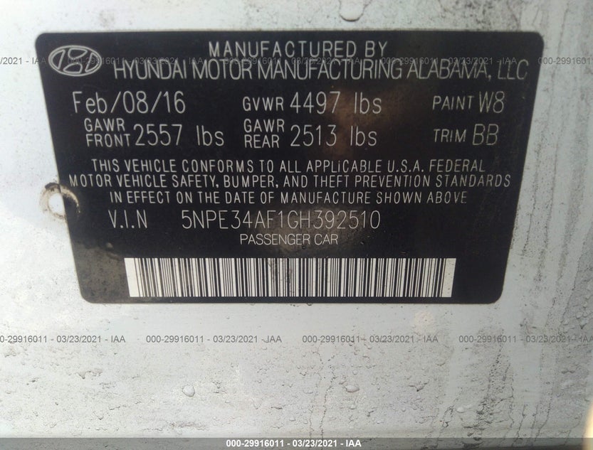 5NPE34AF1GH392510