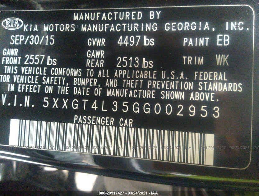 5XXGT4L35GG002953