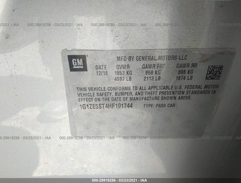 1G1ZE5ST4HF191744