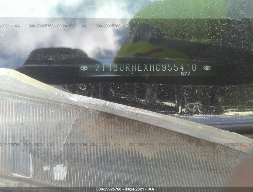 2T1BURHEXHC955410