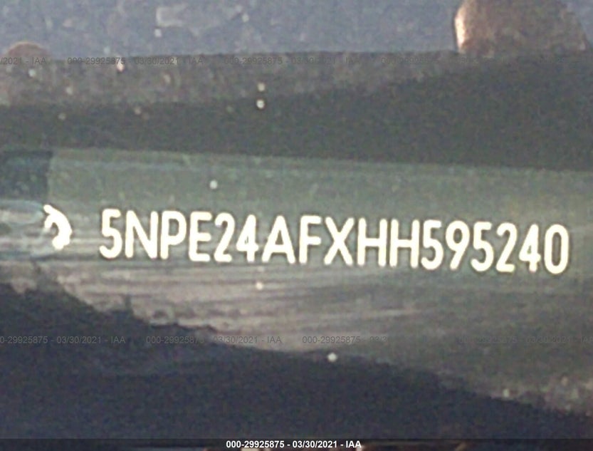 5NPE24AFXHH595240
