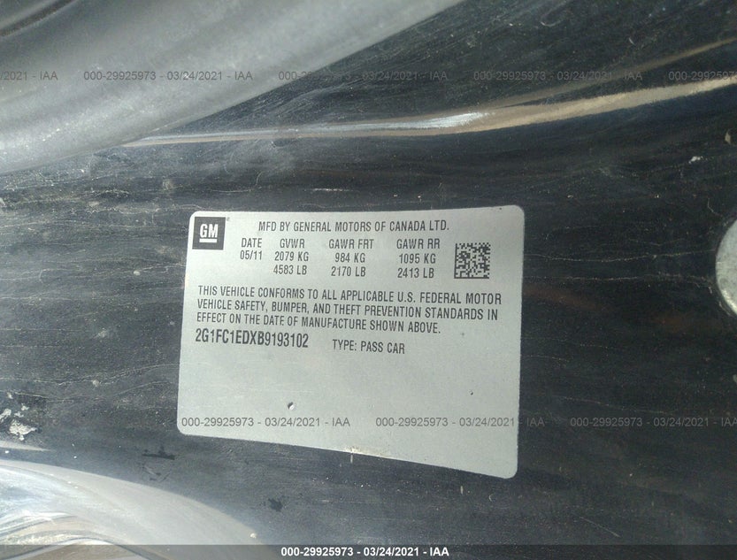 2G1FC1EDXB9193102