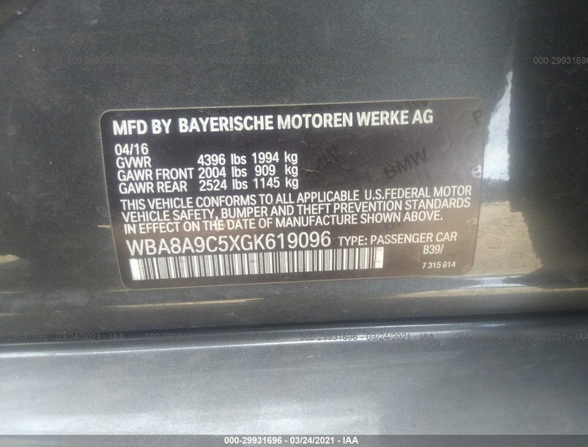 WBA8A9C5XGK619096