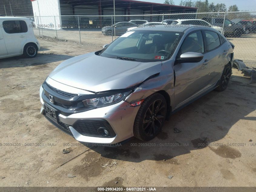 2017 Honda Civic Hatchback Sport VIN: SHHFK7H4XHU204059 Lot: 29934203