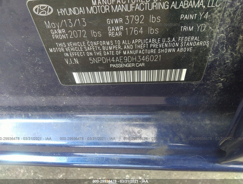 5NPDH4AE9DH346021