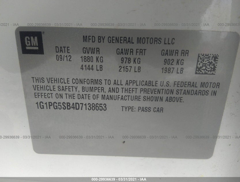 1G1PG5SB4D7138653